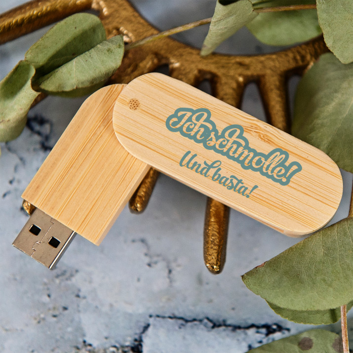 Ich schmolle - USB-Stick mit Aufdruck
