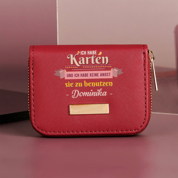 Ich habe Karten - Kleines Portemonnaie