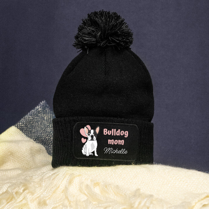 Bulldog mom - Wintermütze