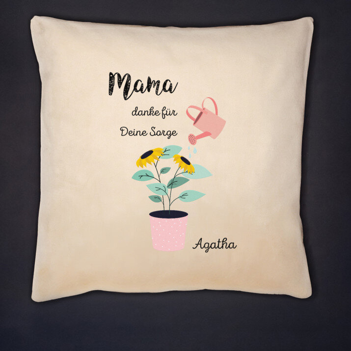 Mama, danke für deine Sorge - Kissen