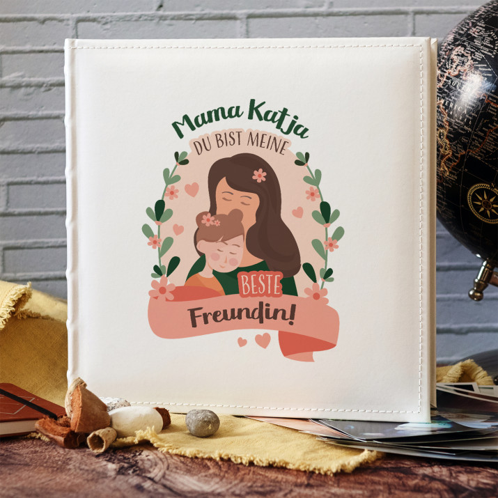 Mama, du bist meine beste Freundin - personalisiertes Fotoalbum