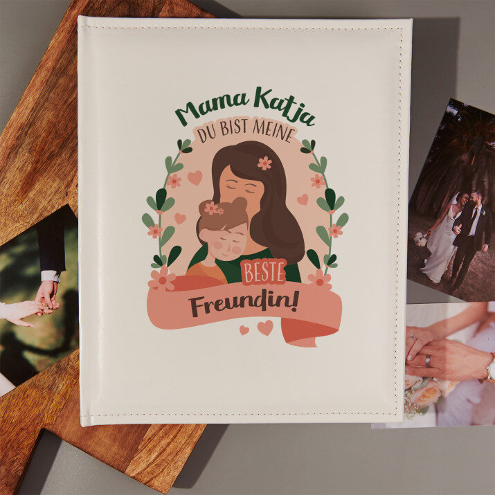 Mama, du bist meine beste Freundin - personalisiertes Fotoalbum