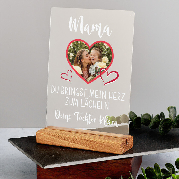 Mama du brings: Druck auf Acrylglas