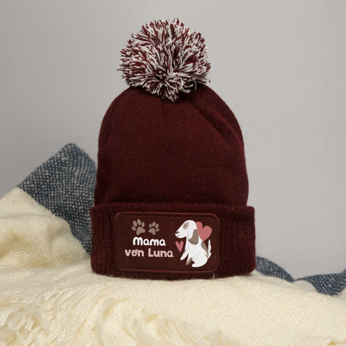 Mama von Hund - Wintermütze
