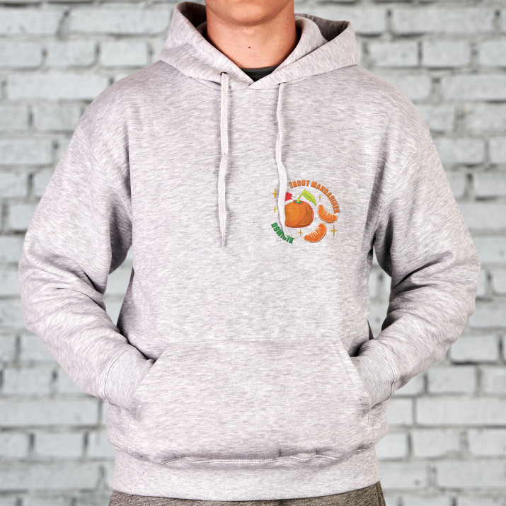 Mandarinenfresser - Herren Kapuzenpullover