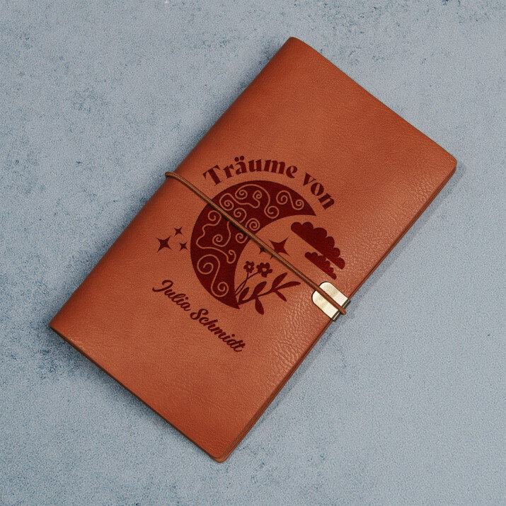 Träume - Retro Notizbuch