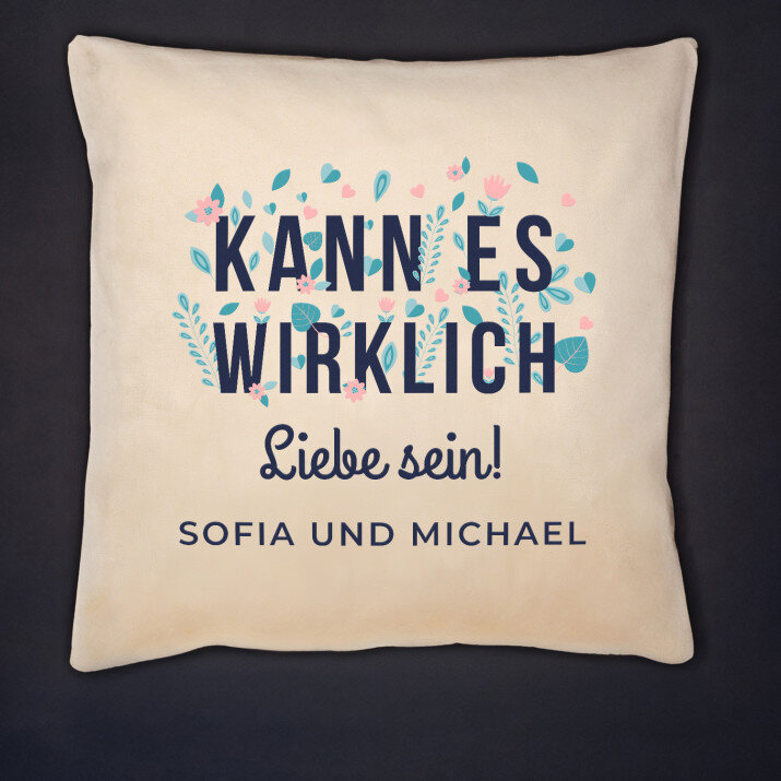 Kann es wirklich Liebe sein - Kissen