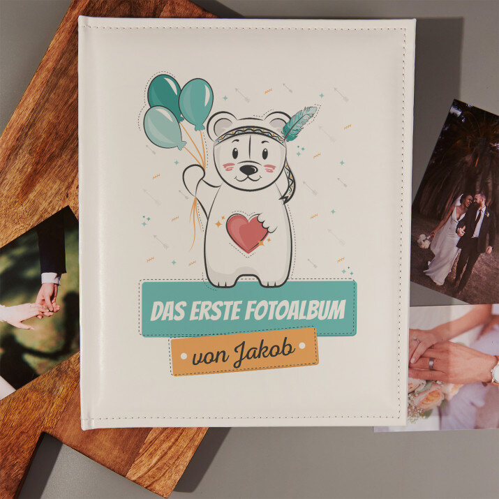 Bär - personalisiertes Fotoalbum