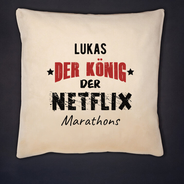 König der Marathons - Kissen