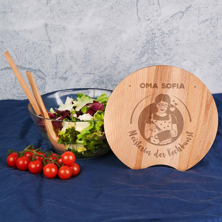 Meisterin der Kochkunst - Salatschüssel