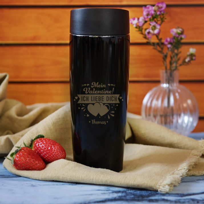 My Valentine - Thermobecher