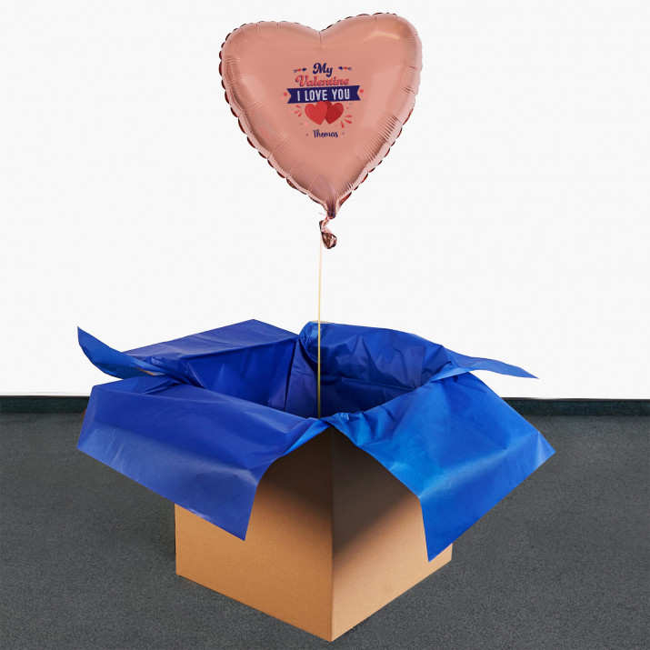 My Valentine - Heliumballon - Herz