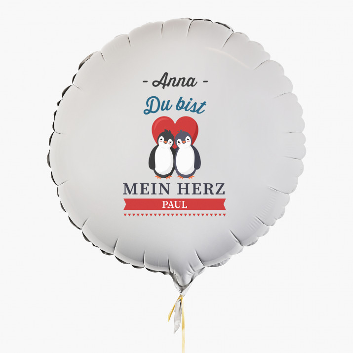 Mein Herz - Heliumballon - Kreis