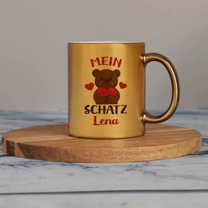 Mein schatz - Goldbecher