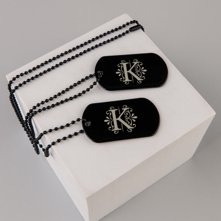 Monogramm - Erkennungsmarke