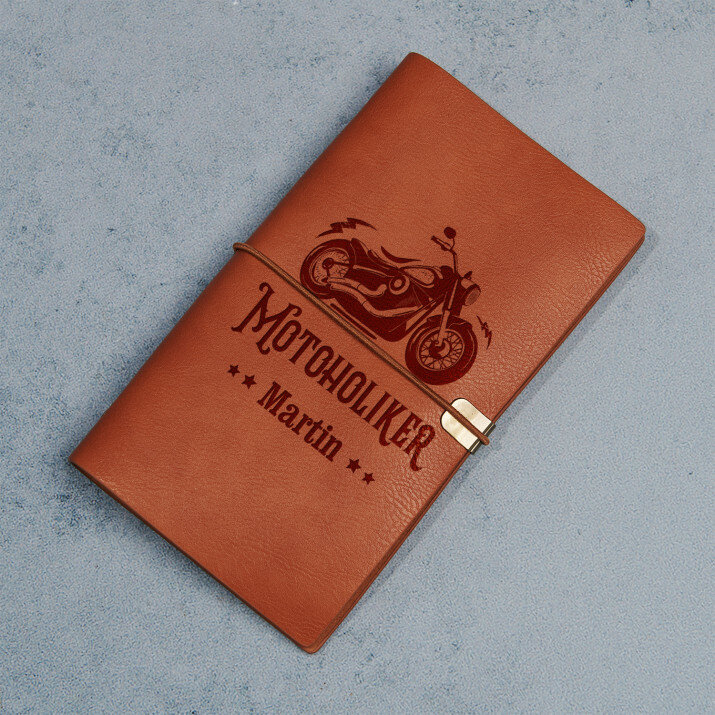 Motoholiker - Retro Notizbuch