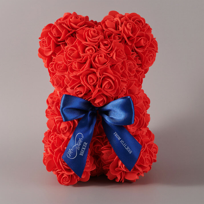 Mr&mrs 2 - Rosenbär 25cm