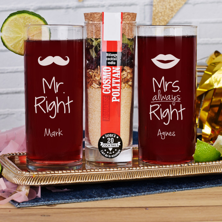 Mr & Mrs Right - Cosmopolitan Cocktail Mix