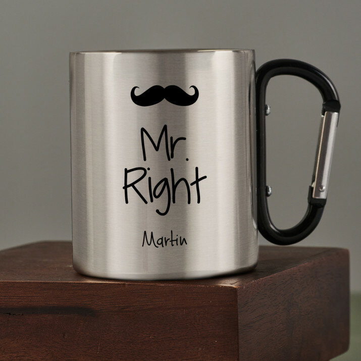 Mr. Right - Karabinerbecher