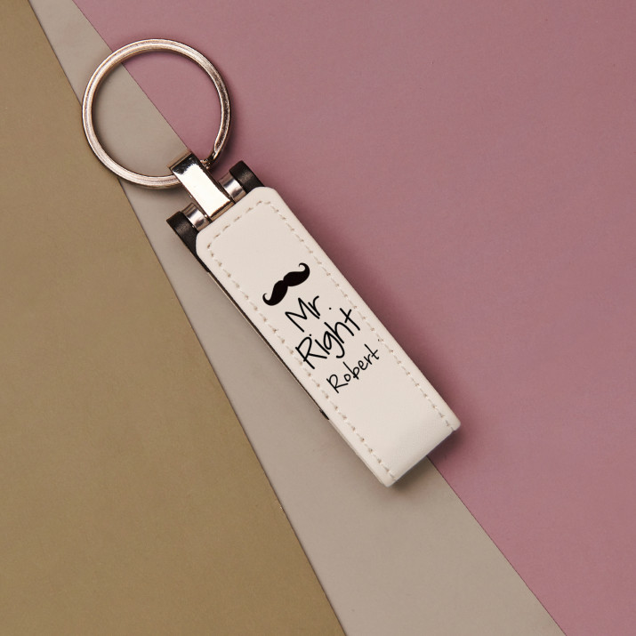Mr.right - USB-Stick im Lederetui