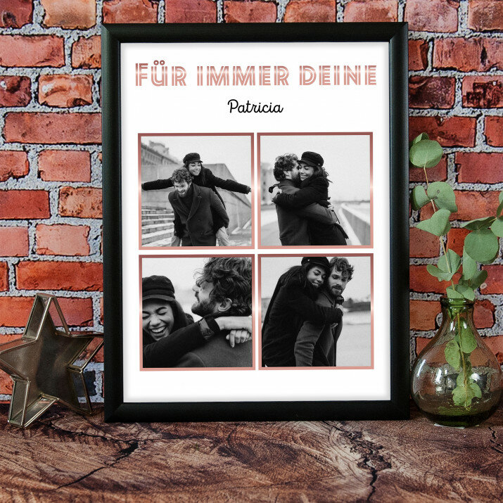 Für immer deine - Collage aus Fotos