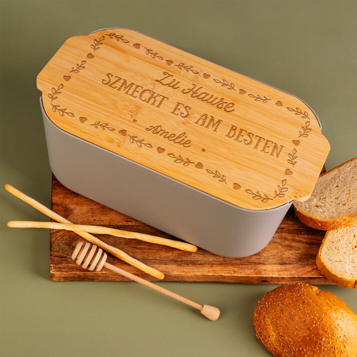 Zu hause schmeckt es am besten - Brotkasten