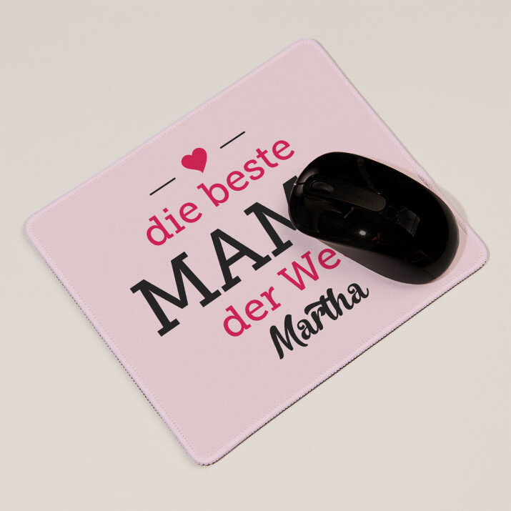 beste Mama - Mauspad