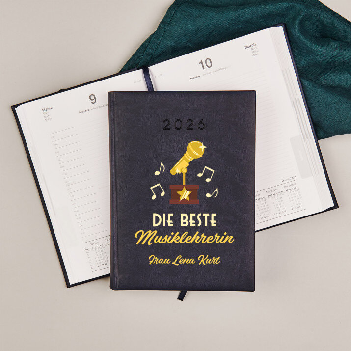 Die beste Musiklehrerin - Kalender Die beste Musiklehrerin - Kalender