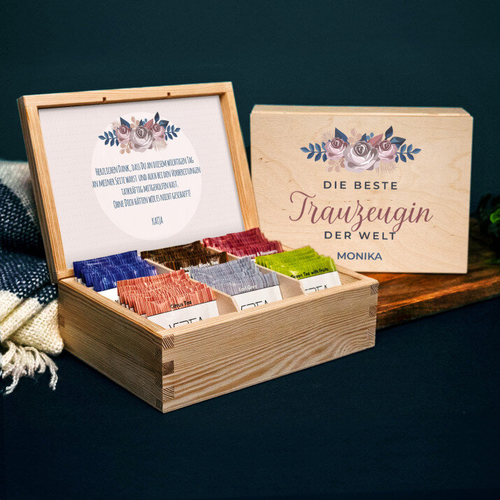 beste Trauzeugin - Teebox