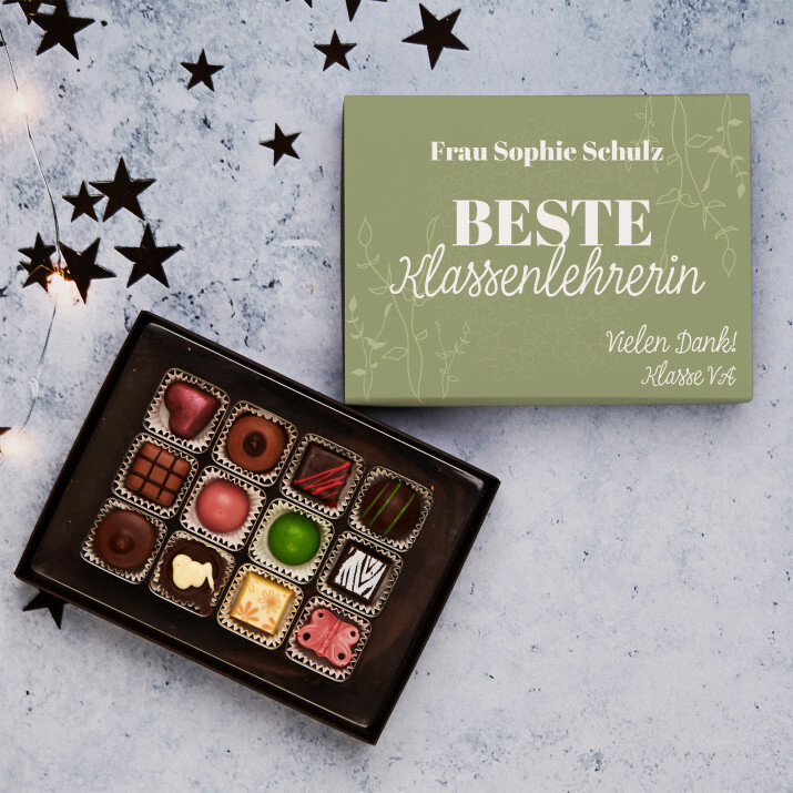 Beste Klassenlehrerin - Belgische Pralinen