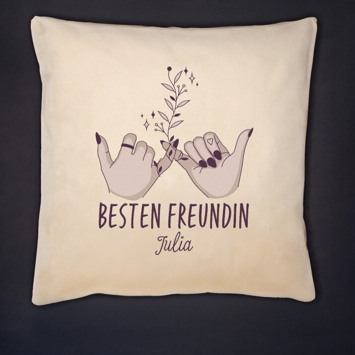 Beste Freundin - Kissen