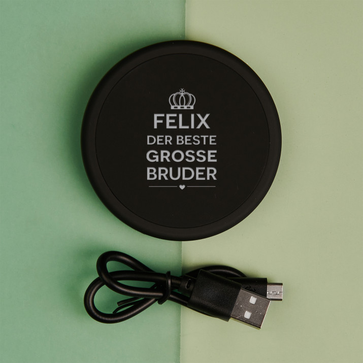 Bester Bruder - Induktionsladegerät mit Beleuchtung