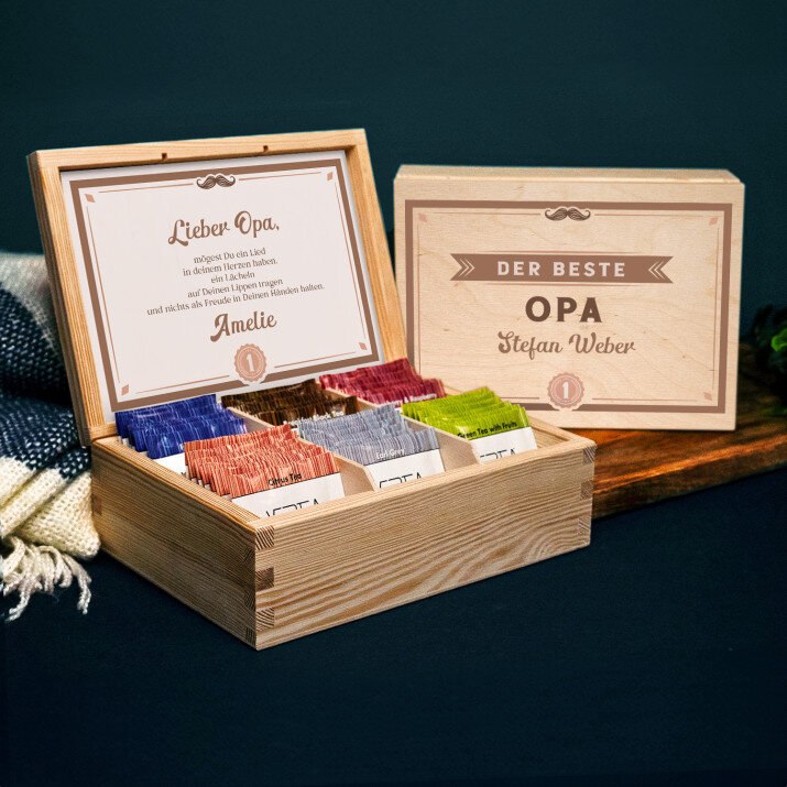 Bester Opa - Teebox