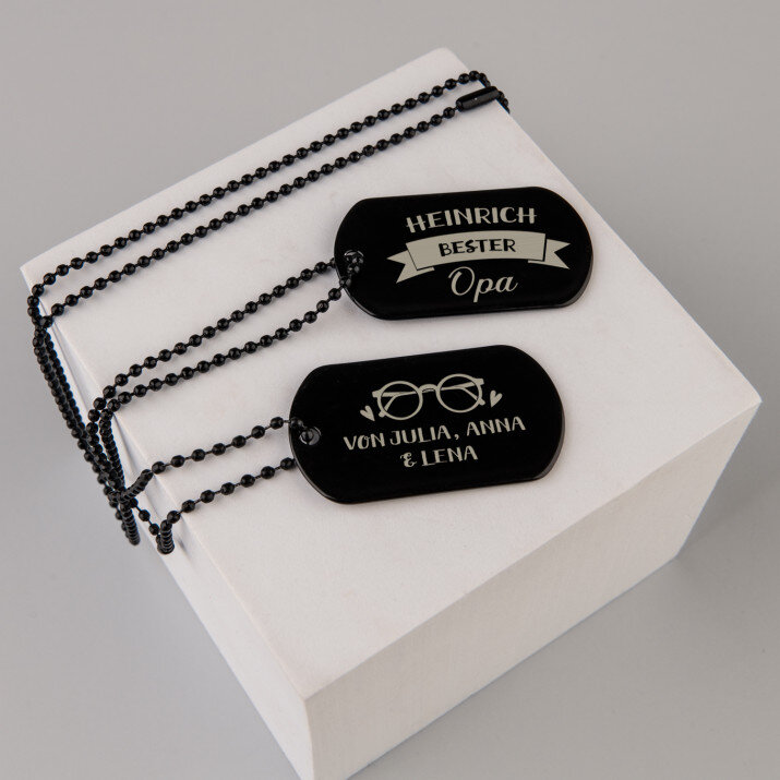 Der beste Opa - Erkennungsmarke