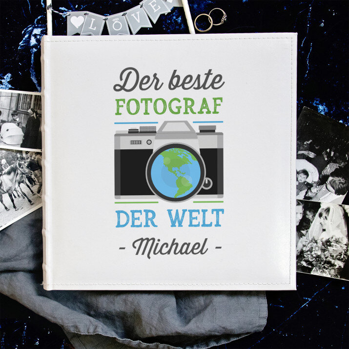 Bester Fotograf - personalisiertes Fotoalbum