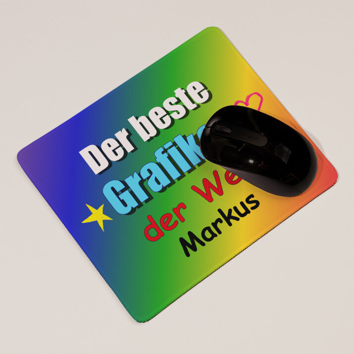 Bester Grafiker der Welt - Mauspad