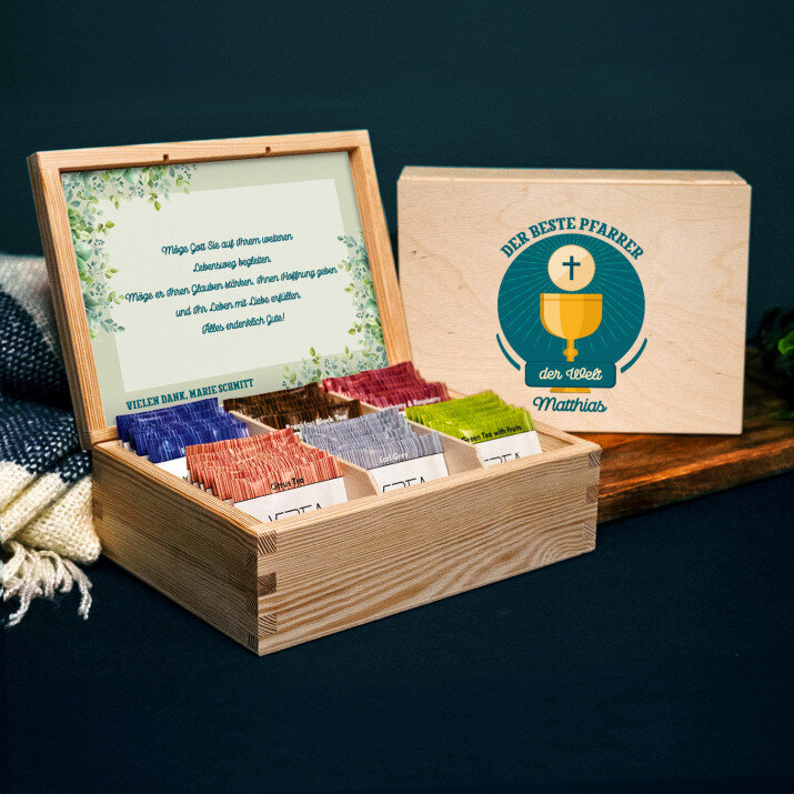 Bester Pfarrer - Teebox