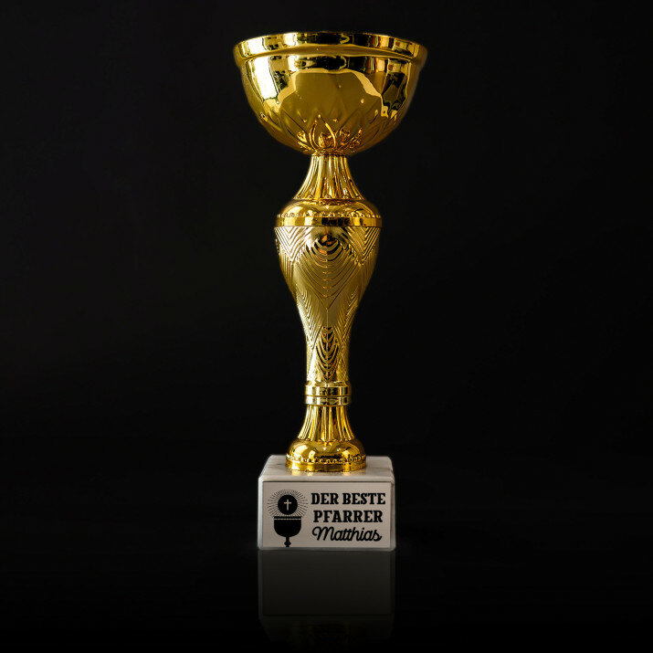 Bester Pfarrer - Goldpokal