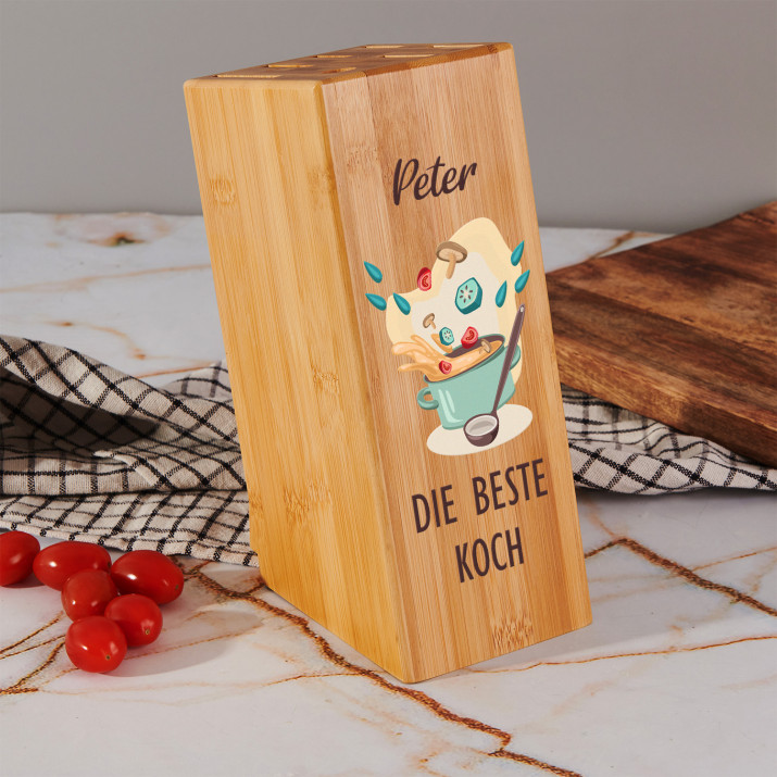 Bester Koch - Messerblock
