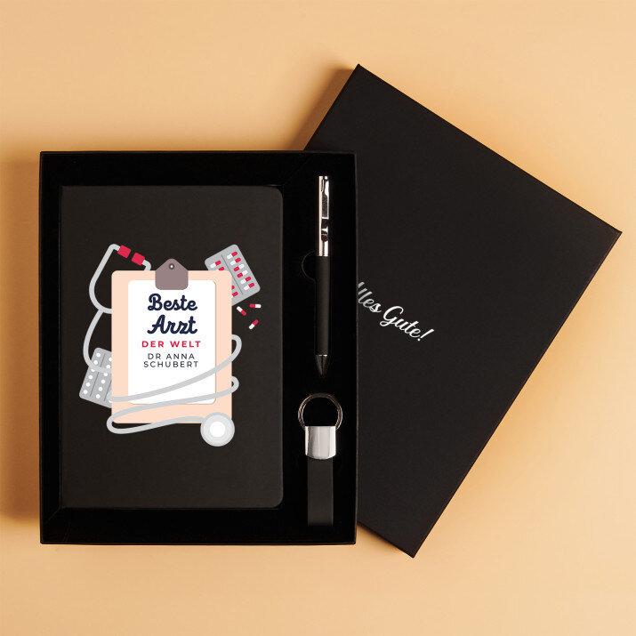 Der beste Arz - Set mit Notizbuch Der beste Arz - Set mit Notizbuch