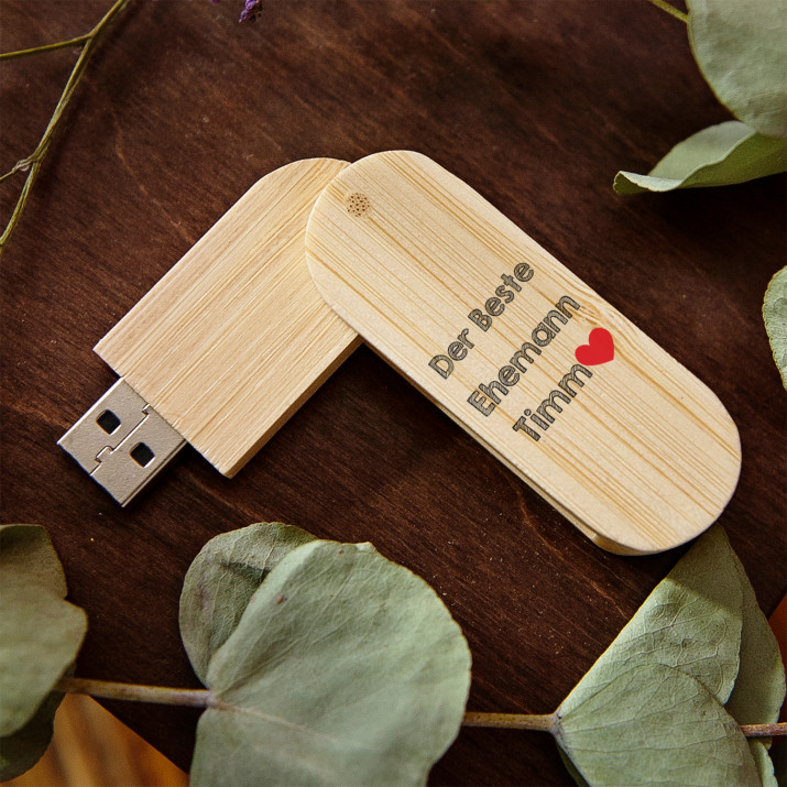 Bester Ehemann - USB-Stick mit Aufdruck