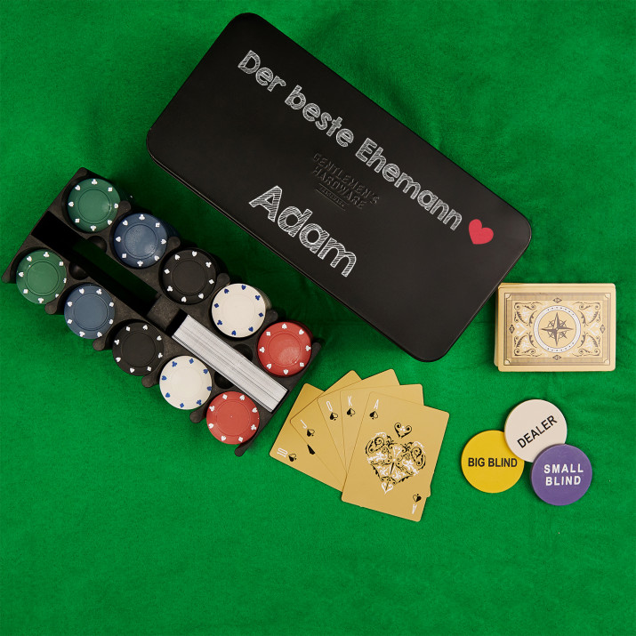 Bester Ehemann - Pokerset