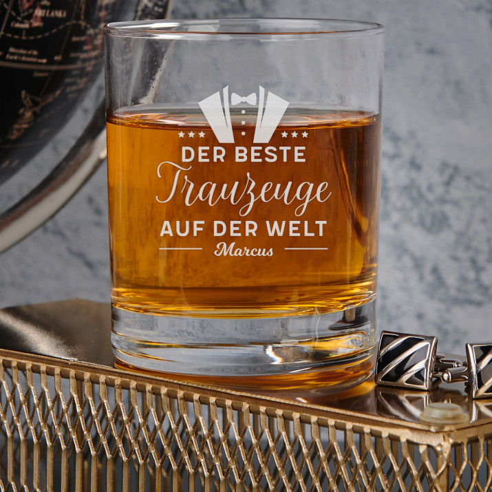 Bester Trauzeuge - Whiskyglas Bester Trauzeuge - Whiskyglas