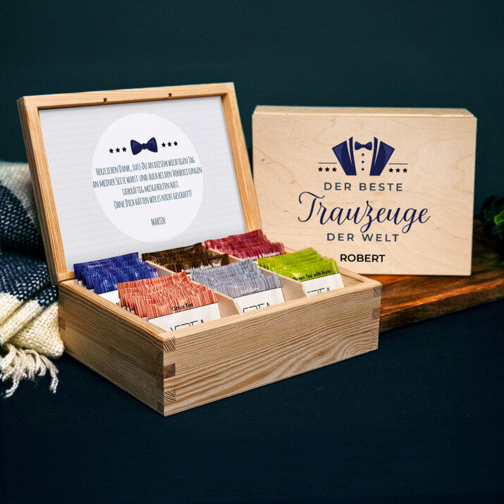 bester Trauzeuge - Teebox
