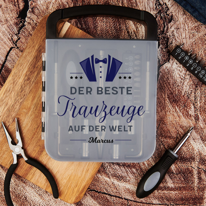Bester Trauzeuge - Werkzeugset