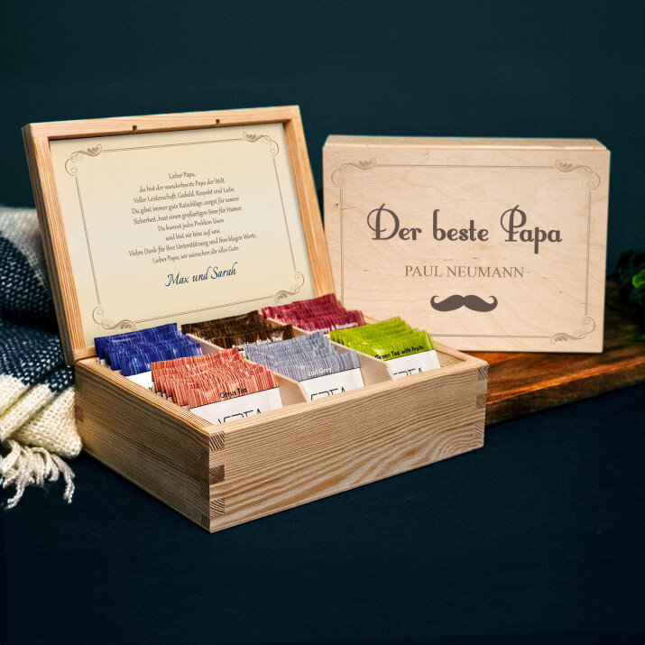 Bester Papa - Teebox