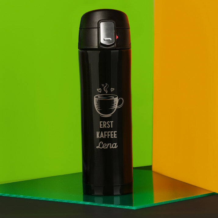 Erst Kaffee - Thermobecher 440 ml