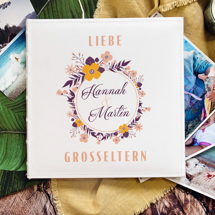 Liebe Großeltern 2 - personalisiertes Fotoalbum Liebe Großeltern 2 - personalisiertes Fotoalbum