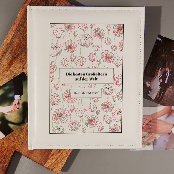 Beste Großeltern - personalisiertes Fotoalbum