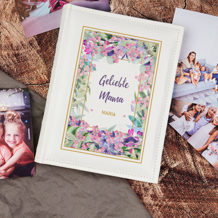 Geliebte Mama - personalisiertes Fotoalbum